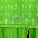 Kit Infantil Real Madrid Goleiro Adidas 23/24 - Verde com detalhes em branco