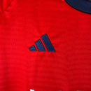 Kit Infantil Osasuna I Adidas 23/24 - Vermelho com detalhes em azul e branco