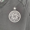 Kit Infantil Celtic da Escócia II Adidas 23/24 - Preto com detalhes em branco