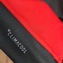 Camisa Flamengo I Retrô 17/18 Torcedor Masculina - Vermelha com detalhes em Preto