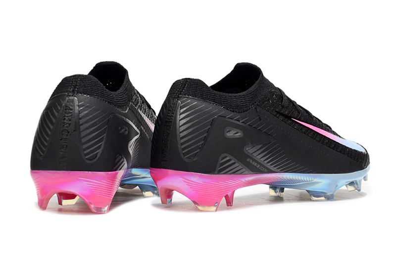 Chuteira Campo Nike Air Zoom Mercurial Vapor 16 Elite FG - Preto e Rosa