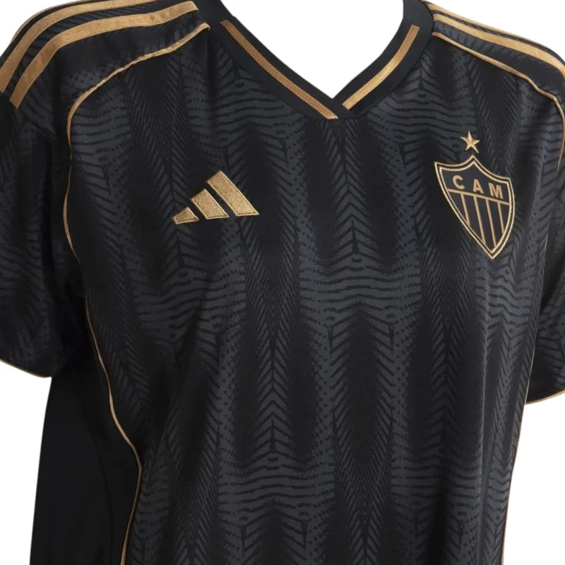 Camisa Atlético Mineiro III 25/26 - Torcedor Adidas Feminina - Preta