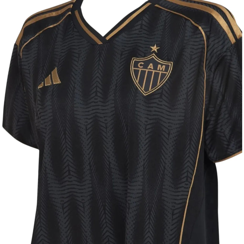 Camisa Atlético Mineiro III 25/26 - Torcedor Adidas Feminina - Preta