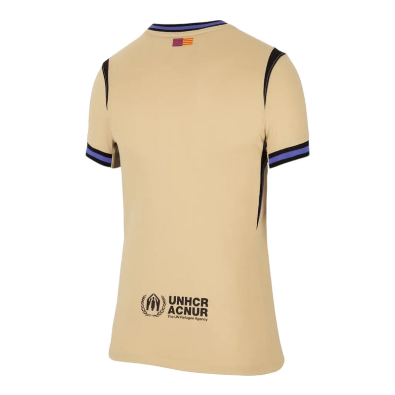 Camisa Barcelona II 25/26 - Torcedor Nike Feminina - Amarela