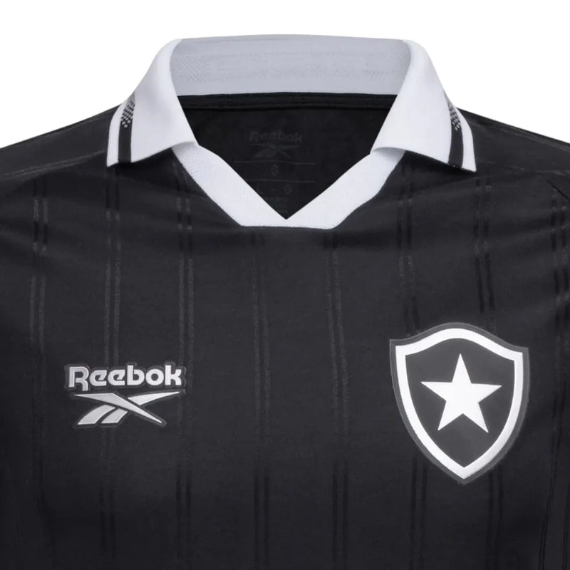 Camisa Botafogo II 25/26 - Torcedor Reebok Feminina - Preta