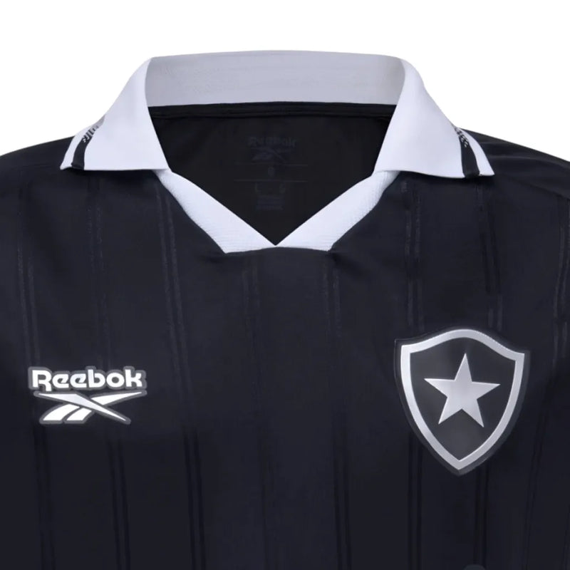Camisa Botafogo II 25/26 - Torcedor Reebok Masculina - Preta