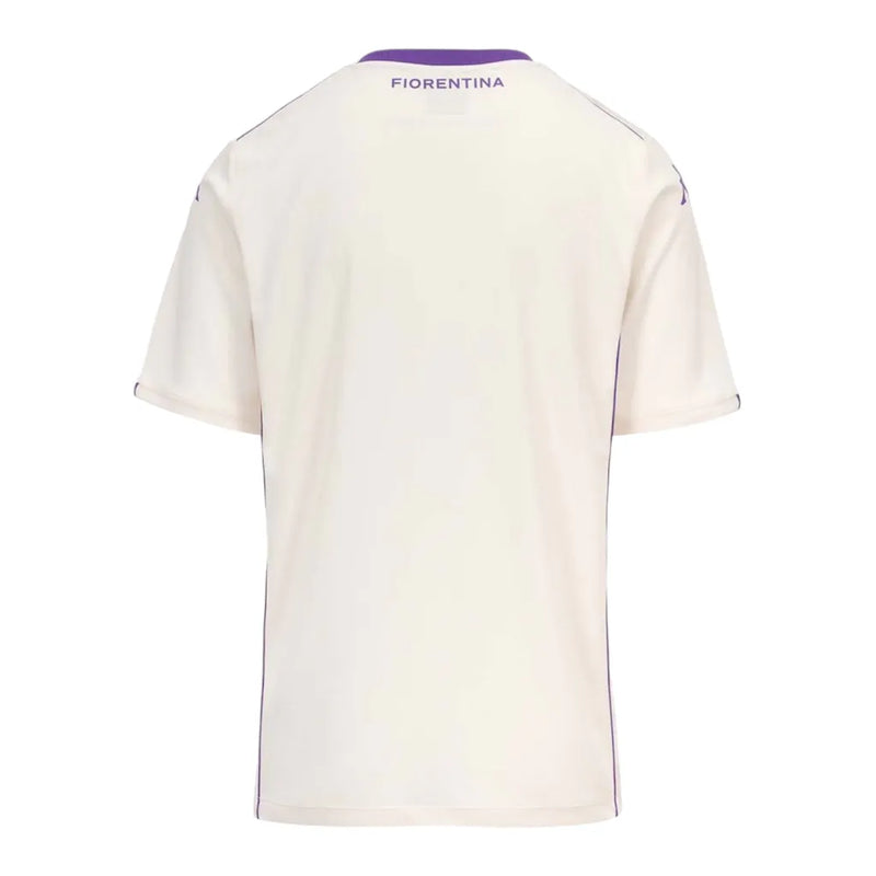 Camisa Fiorentina II 25/26 - Torcedor Kappa Masculina - Branca e roxa