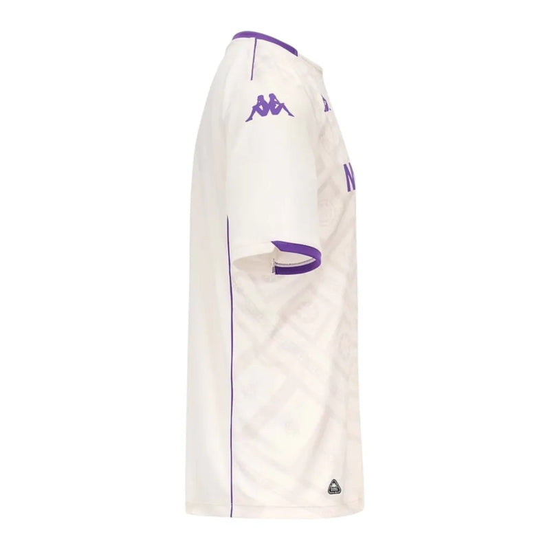 Camisa Fiorentina II 25/26 - Torcedor Kappa Masculina - Branca e roxa