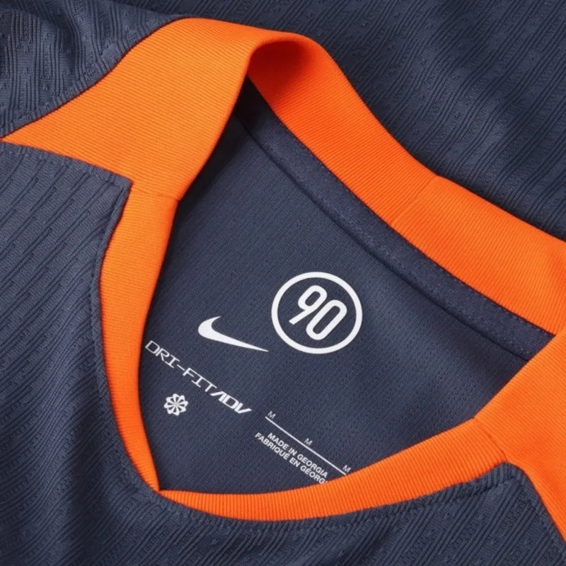 Camisa Inter de Milão III 25/26 - Torcedor Nike Masculina - Azul e laranja