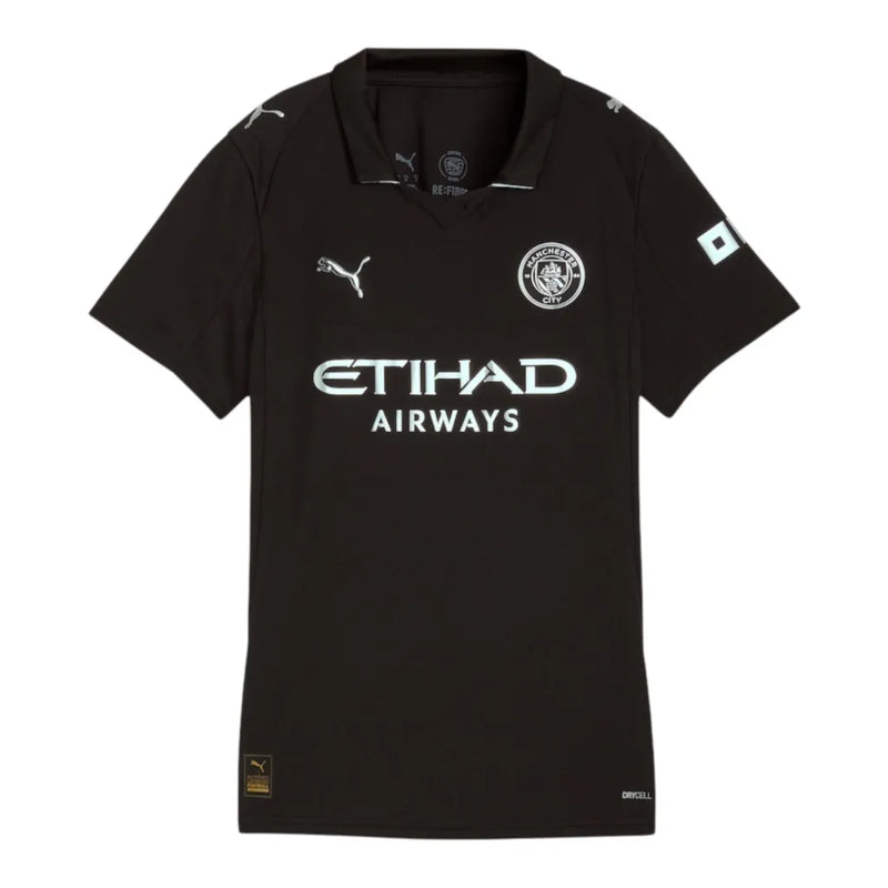 Camisa Manchester City II 25/26 - Torcedor Adidas Feminina - Preta