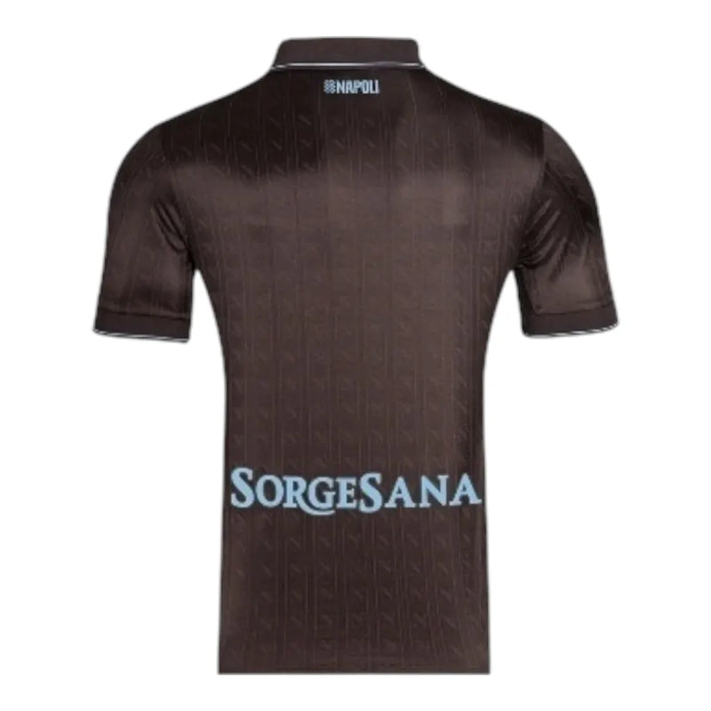 Camisa Napoli III 25/26 - Torcedor EA7 Masculina - Preta