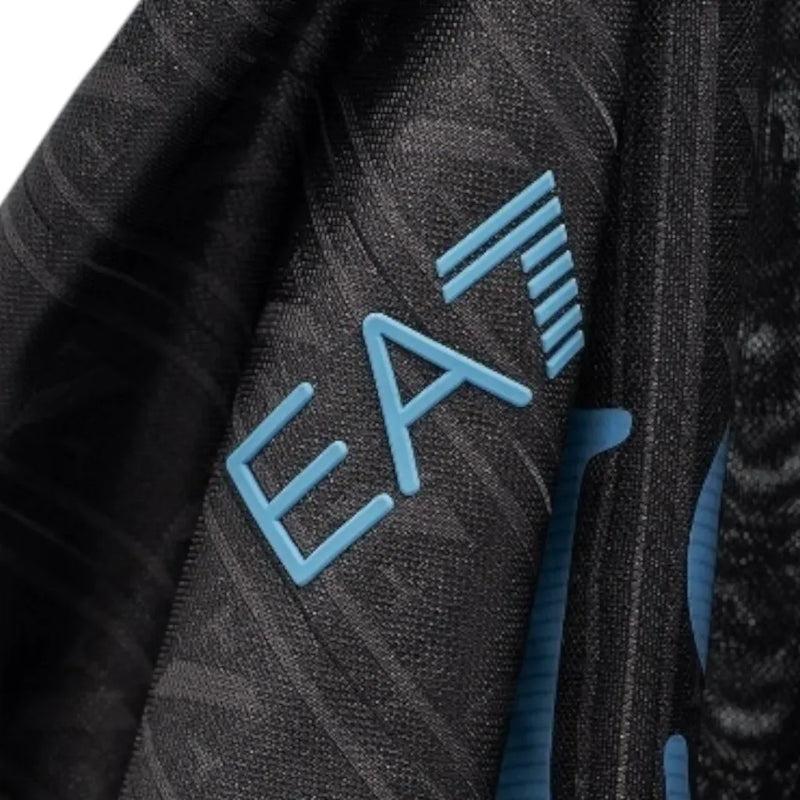 Camisa Napoli III 25/26 - Torcedor EA7 Masculina - Preta