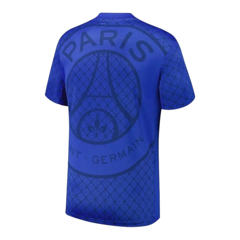 Camisa Paris Saint-German Pré-jogo 25/26 - Torcedor Jordan Masculina - Azul