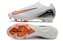 Chuteira Nike Air Zoom Mercurial Vapor 16 Elite FG Campo - Branco e Preto