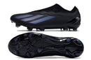 Chuteira Adidas Campo X CrazyFast .1 LL FG - Preto e Azul