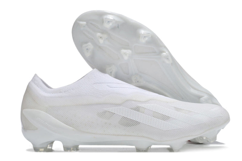 Chuteira Adidas Campo X CrazyFast .1 LL FG - Branca