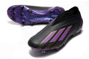 Chuteira Adidas Campo X SpeedPortal+ FG - Preto/Roxo