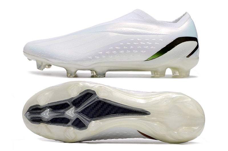 Chuteira Adidas Campo X SpeedPortal+ FG - Branco
