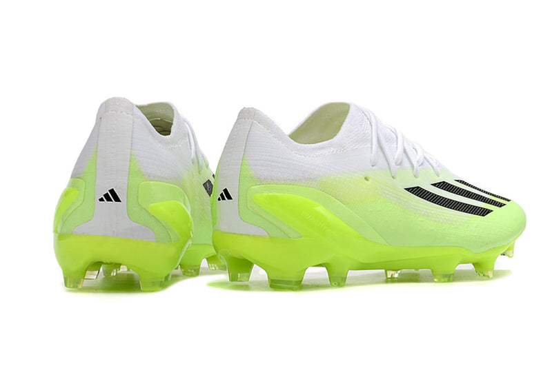 Chuteira Campo Adidas X SpeedPortal.1 FG - Verde/Branco