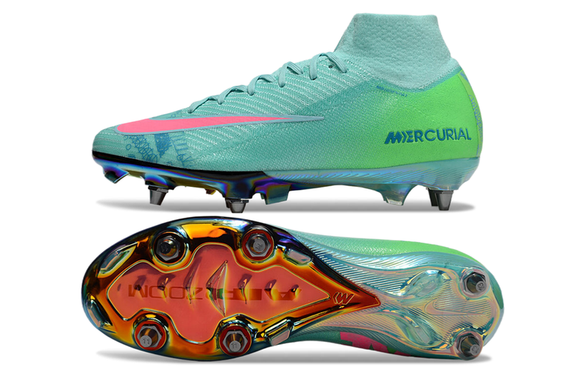 Chuteira Campo Nike Air Zoom Mercurial Superfly 10 Elite SG Trava Mista