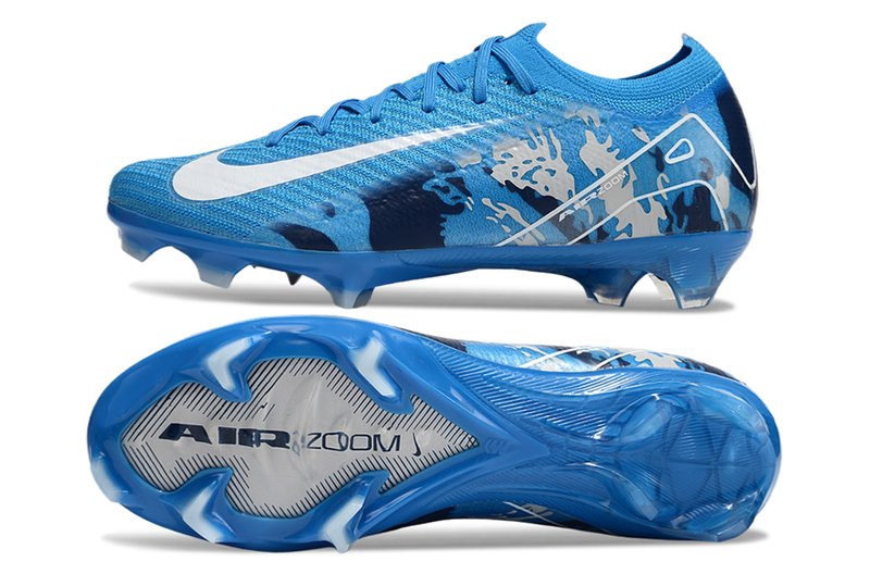 Chuteira Nike Air Zoom Mercurial Vapor 16 Elite FG Campo - Azul