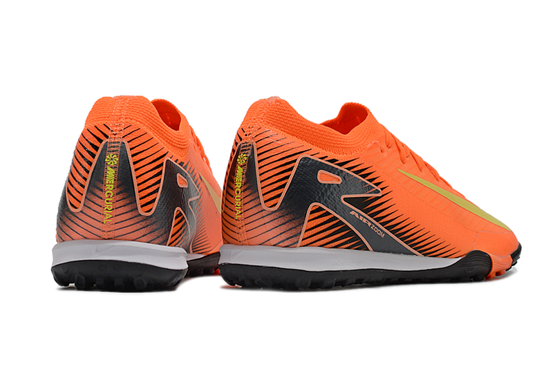 Chuteira Nike Society Air Zoom Mercurial Vapor 16 Elite TF Laranja
