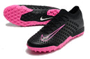 Chuteira Nike Society Phantom Ultra Venom TF - Preto/Rosa