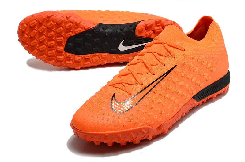 Chuteira Nike Society Phantom Ultra Venom TF - Laranja