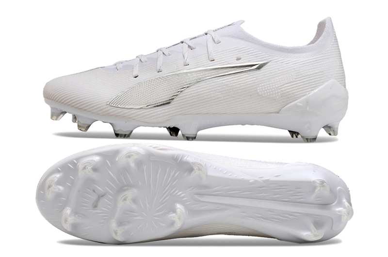 Chuteira Puma Ultra 5 Ultimate FG Campo - Branco
