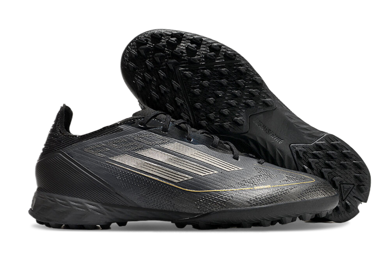 Chuteira Adidas Society F50 PRO TF - Prata