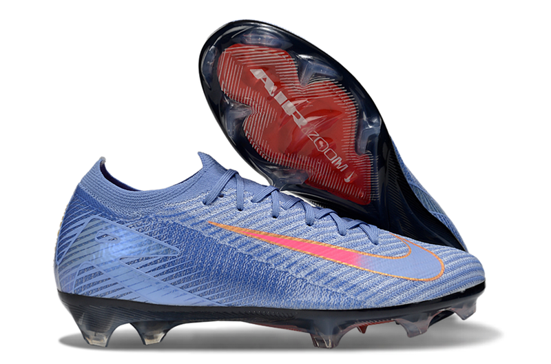 Chuteira Campo Nike Air Zoom Mercurial Vapor 16 Elite FG - Azul