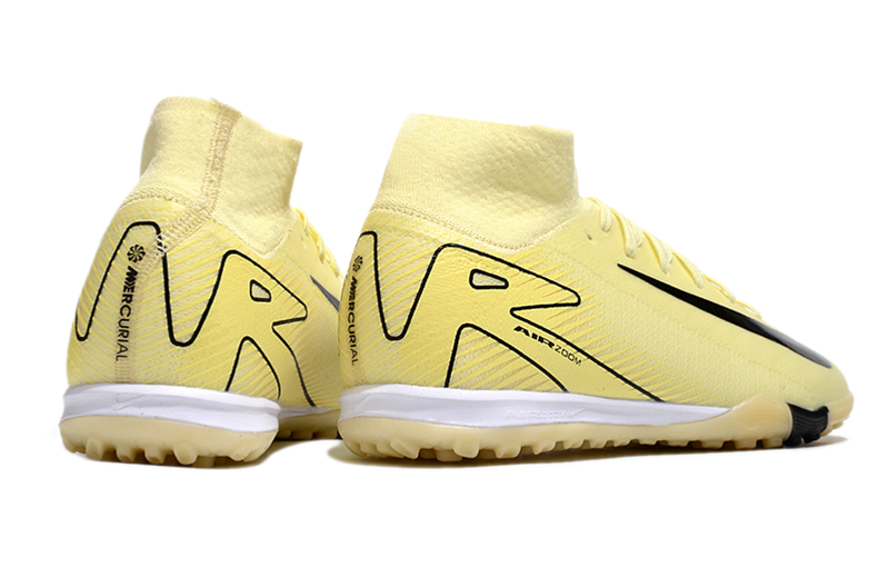 Chuteira Nike Society Air Zoom Mercurial Superfly 10 Elite TF - Amarelo