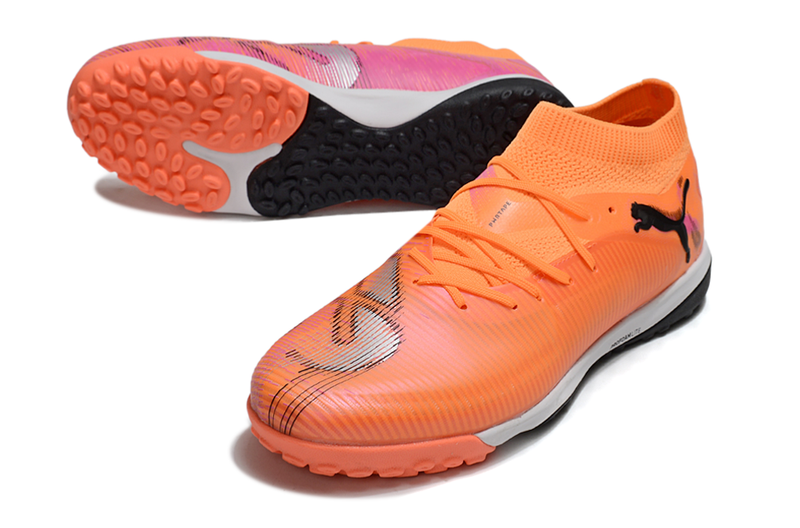 Chuteira Society Puma Future 8 Ultimate TF - Laranja