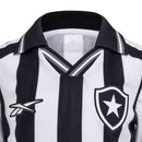 Kit Infantil Botafogo I 25/26 - Reebok - Preto e branco