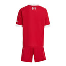 Kit Infantil Liverpool I 25/26 - Adidas - Vermelho