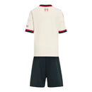 Kit Infantil Liverpool II 25/26 - Adidas - Bege e preto
