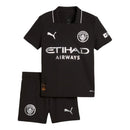 Kit Infantil Manchester City II 25/26 - Puma - Preto