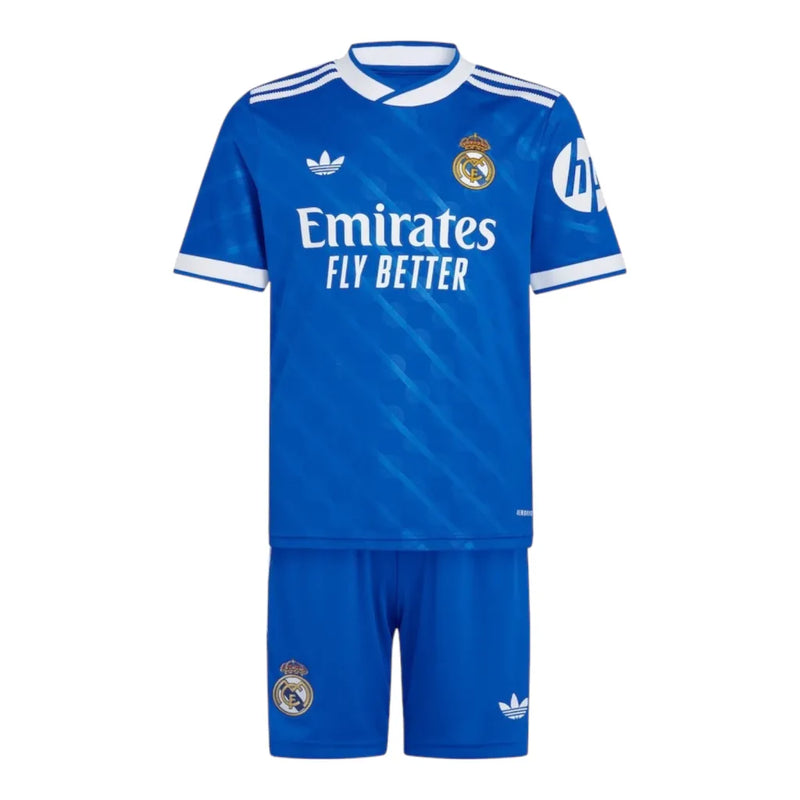 Kit Infantil Real Madrid III 25/26 - Adidas - Azul