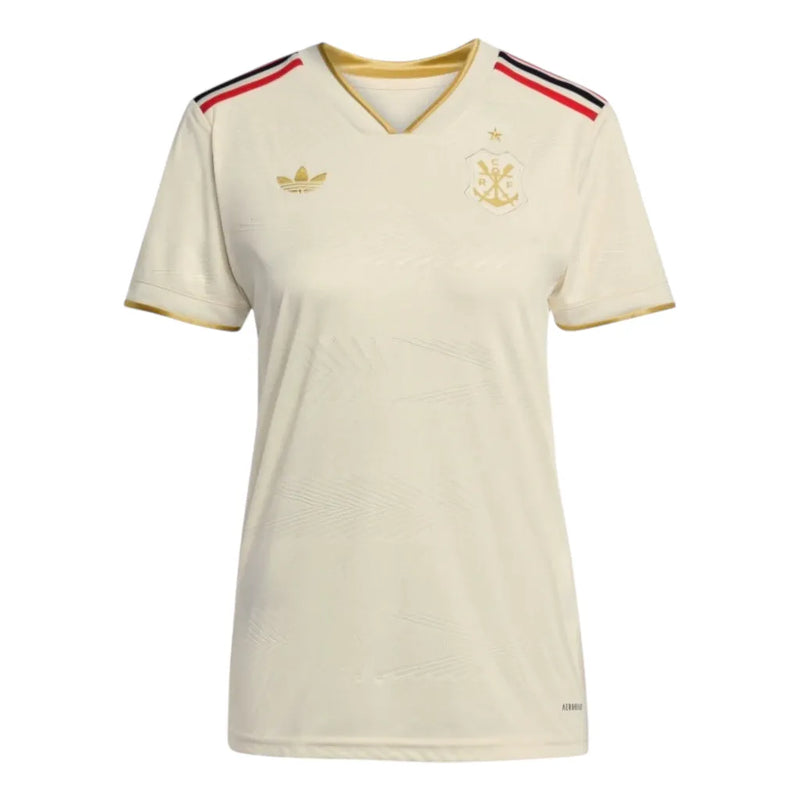 Camisa Flamengo III 25/26 - Feminina - Off White