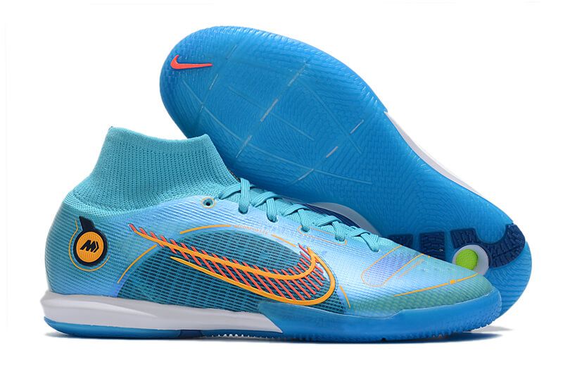 Chuteira Futsal Nike Mercurial Superfly 9 Elite IC -Azul