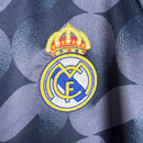 Kit Infantil Real Madrid III 23/24 Adidas - Azul com detalhes em amarelo e branco