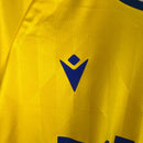 Kit Infantil Cadiz I Macron 23/24 - Amarelo com detalhes em azul