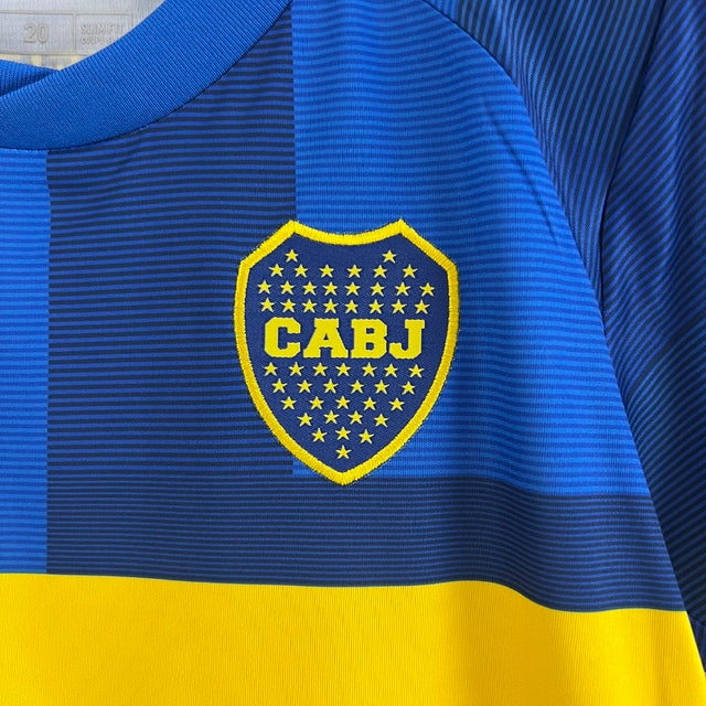 Kit Infantil Boca Juniors I 23/24 Adidas - Azul e amarelo