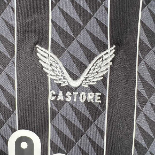 Kit Infantil Atlético de Bilbao Goleiro Castore 23/24 - Preto com detalhes em branco