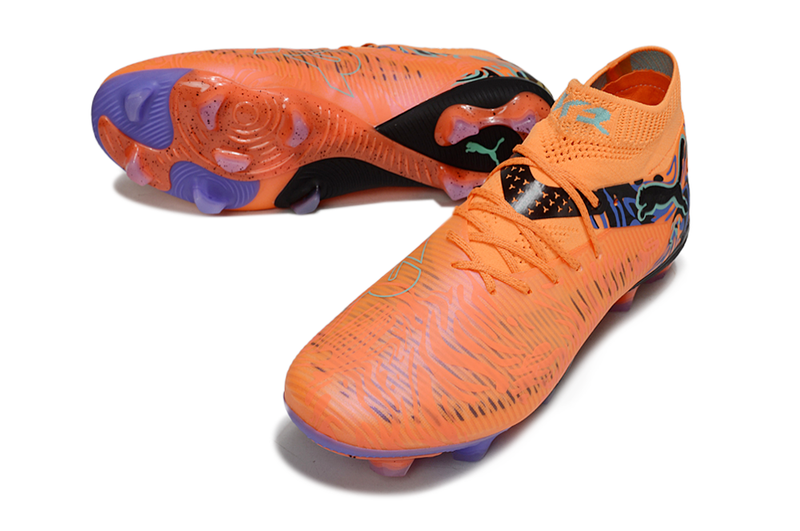 Chuteira Campo Puma Future 8 Ultimate FG - Laranja