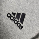 Jaqueta Corta-Vento Flamengo 23/24 Masculina Adidas - Cinza com detalhes em preto e vermelho