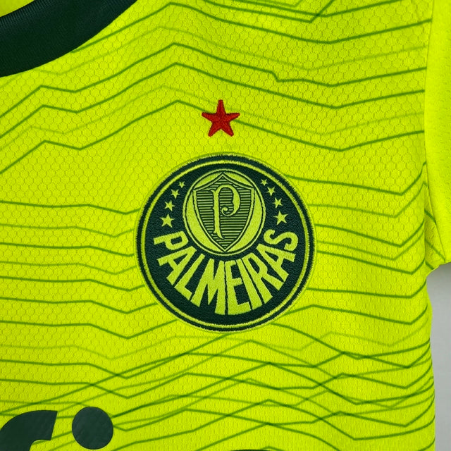 Camisa Palmeiras III 23/24 -  Puma Feminina - Verde fluorescente