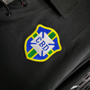 Camisa Retrô Seleção Brasileira Edição especial Goleiro 2004 - Masculina Nike - Preta com detalhes no brasão da cbd