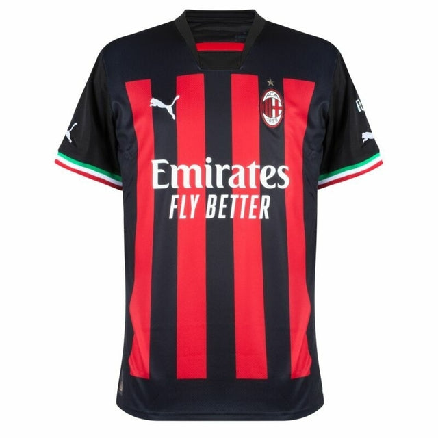 Camisa AC Milan I 22/23 - Torcedor Puma Masculina - Vermelha