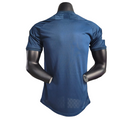 Camisa Al-Nassr II 23/24 - Jogador Dunes Masculina - Azul com detalhes em amarelo